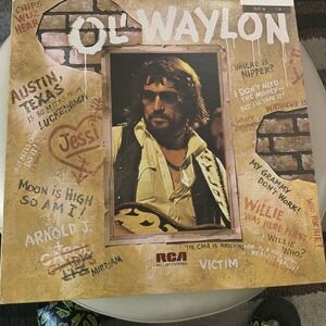 Ol Waylon Jennings Ol Waylon Vinyl Record Album RCA AFL1 2317 Stereo